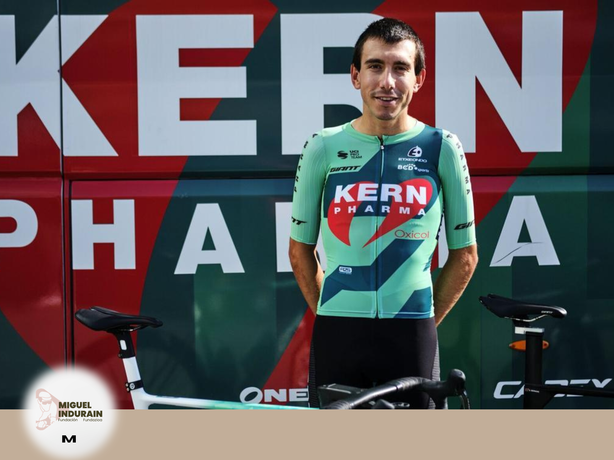 Diego Uriarte, el navarro que debuta en La Vuelta
